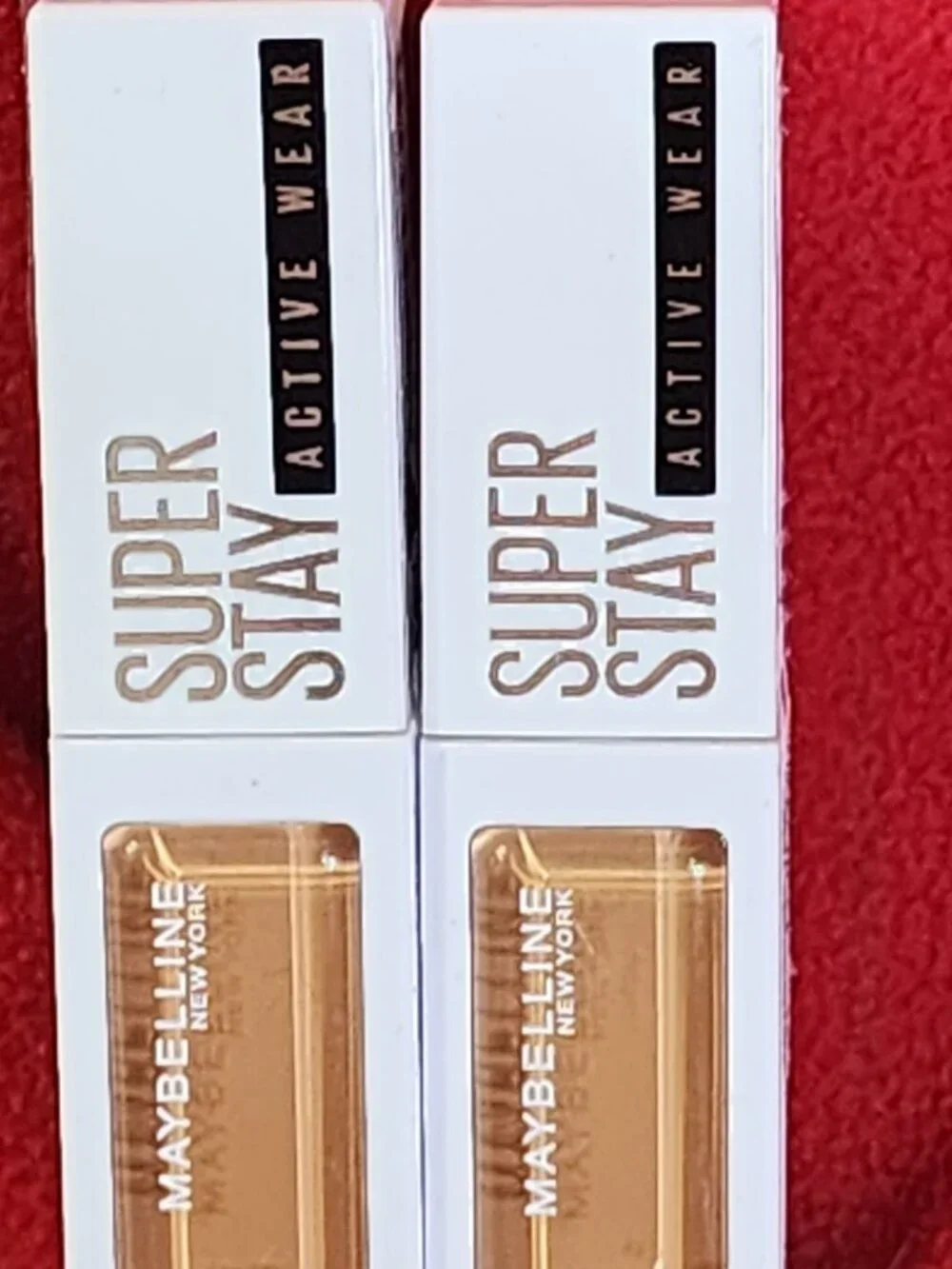 Maybelline New York Super Stay Active Wear 30H Concealer .33fl oz. Color #42 2CT